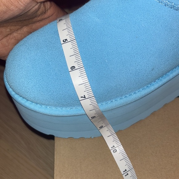 Sky blue baby blue classic ultra mini platform UGG’s - Picture 9 of 9